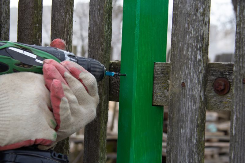 Fence Pole Repair